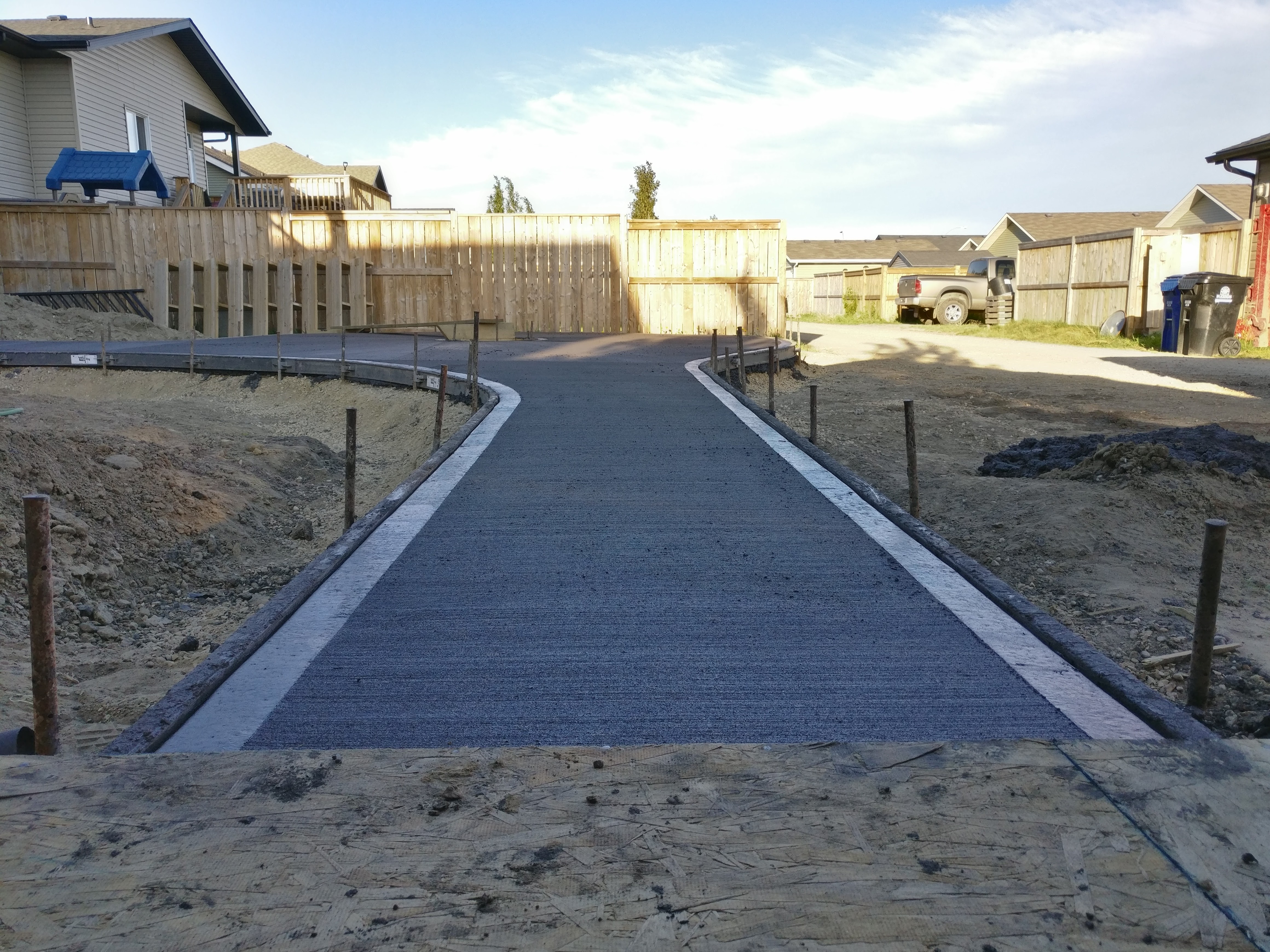 dyed concrete patio