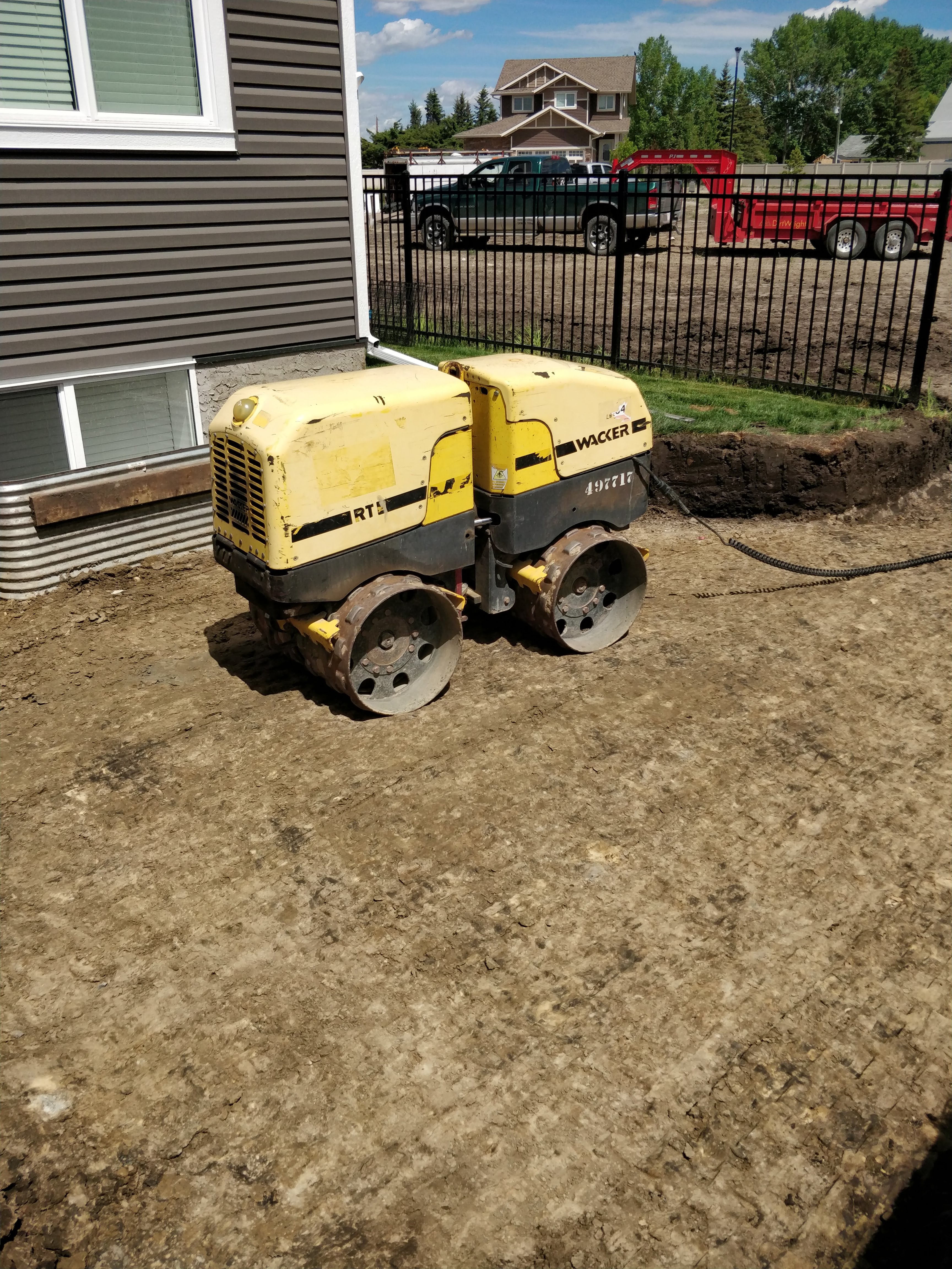 Concrete Patio Prep