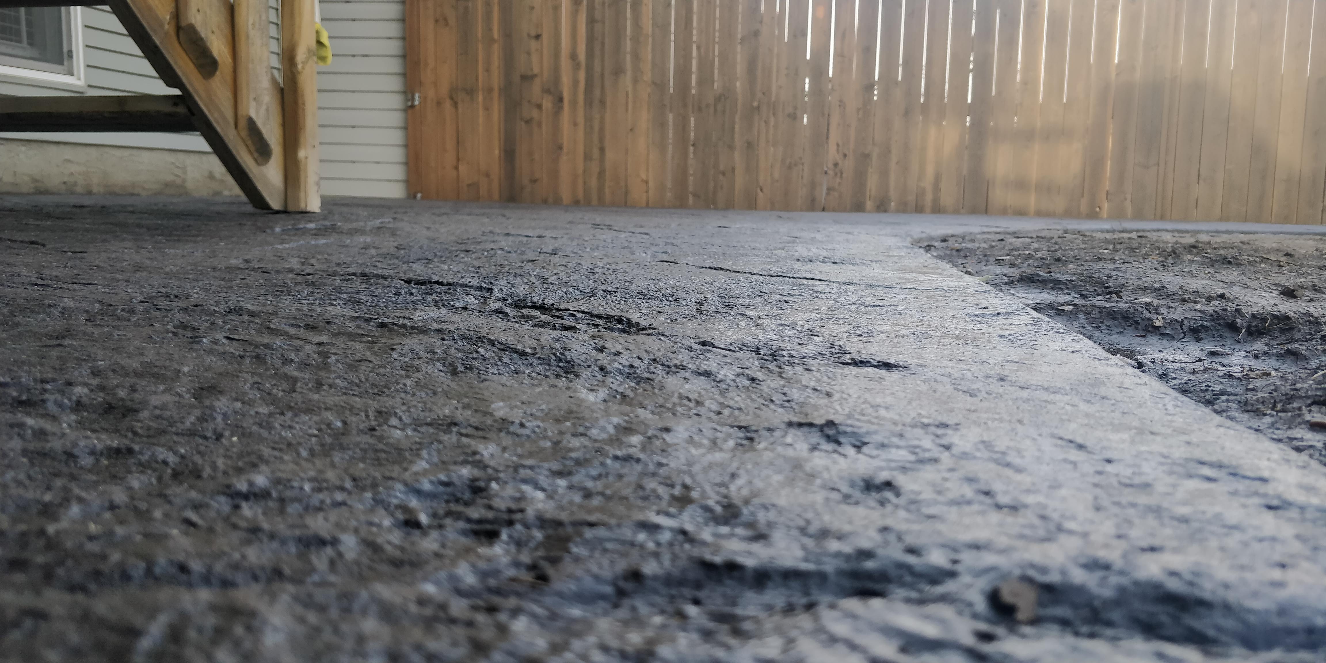 Stamped Patio